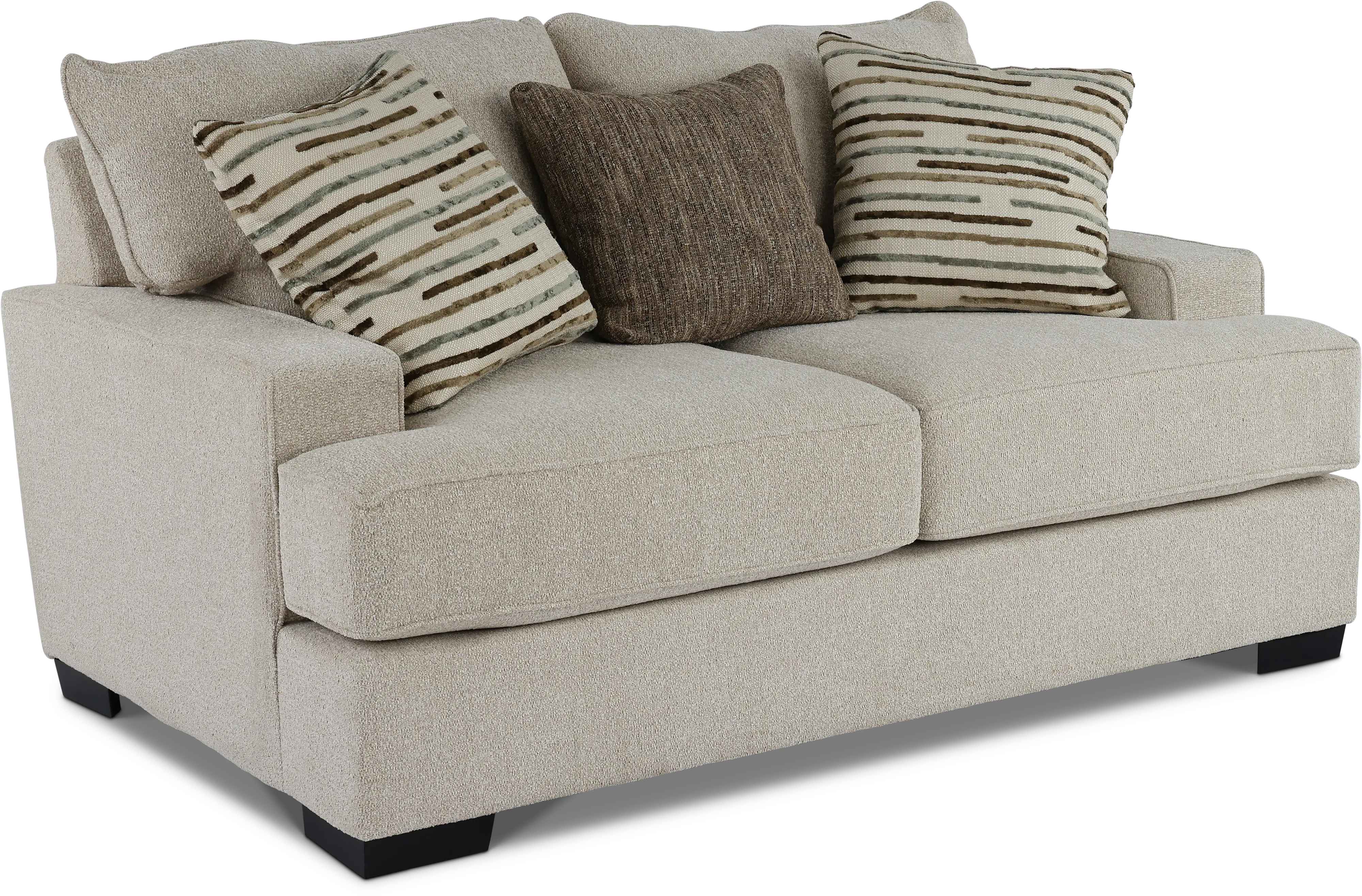 Raven Sand Beige Loveseat