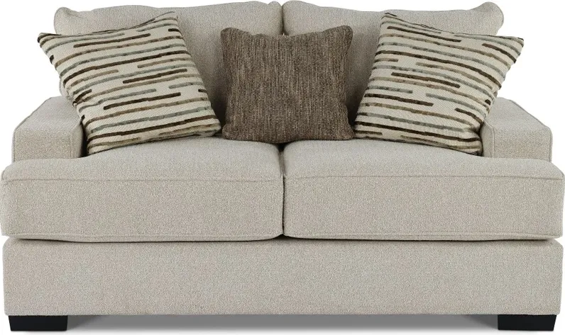 Raven Sand Beige Loveseat