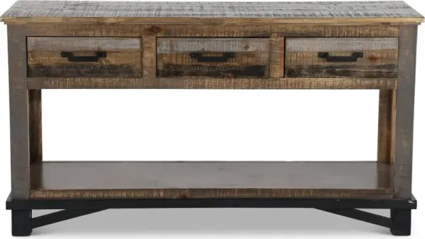 Loft Brown Sofa Table