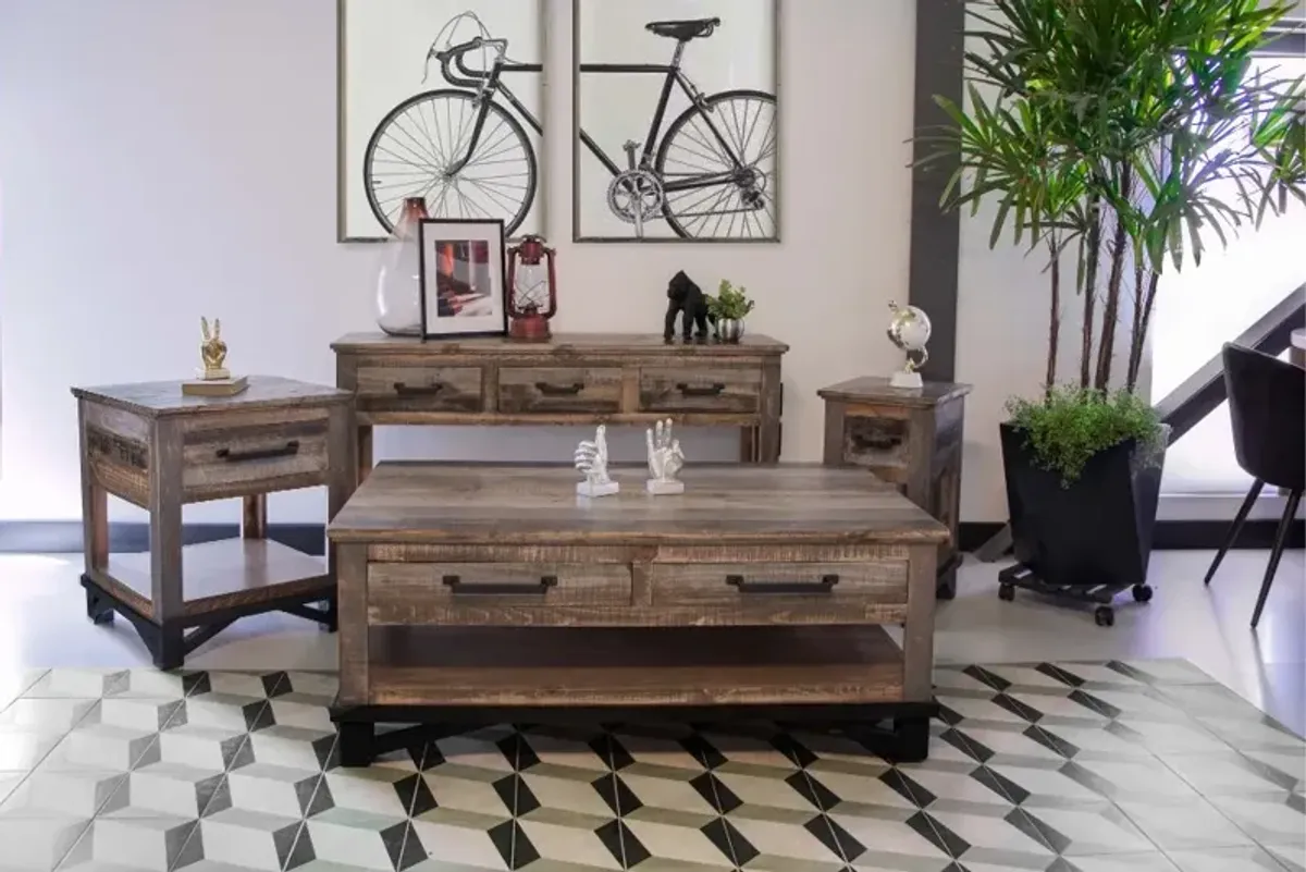 Loft Brown End Table