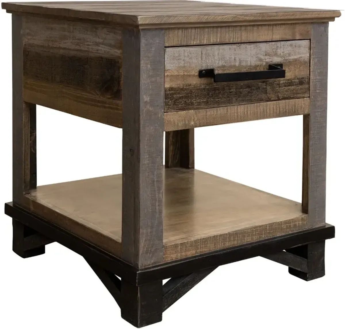 Loft Brown End Table