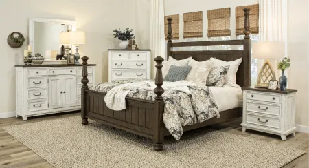 River Place Queen Poster Bed