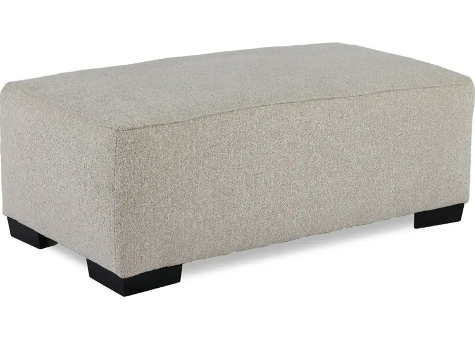 Raven Sand Beige Ottoman