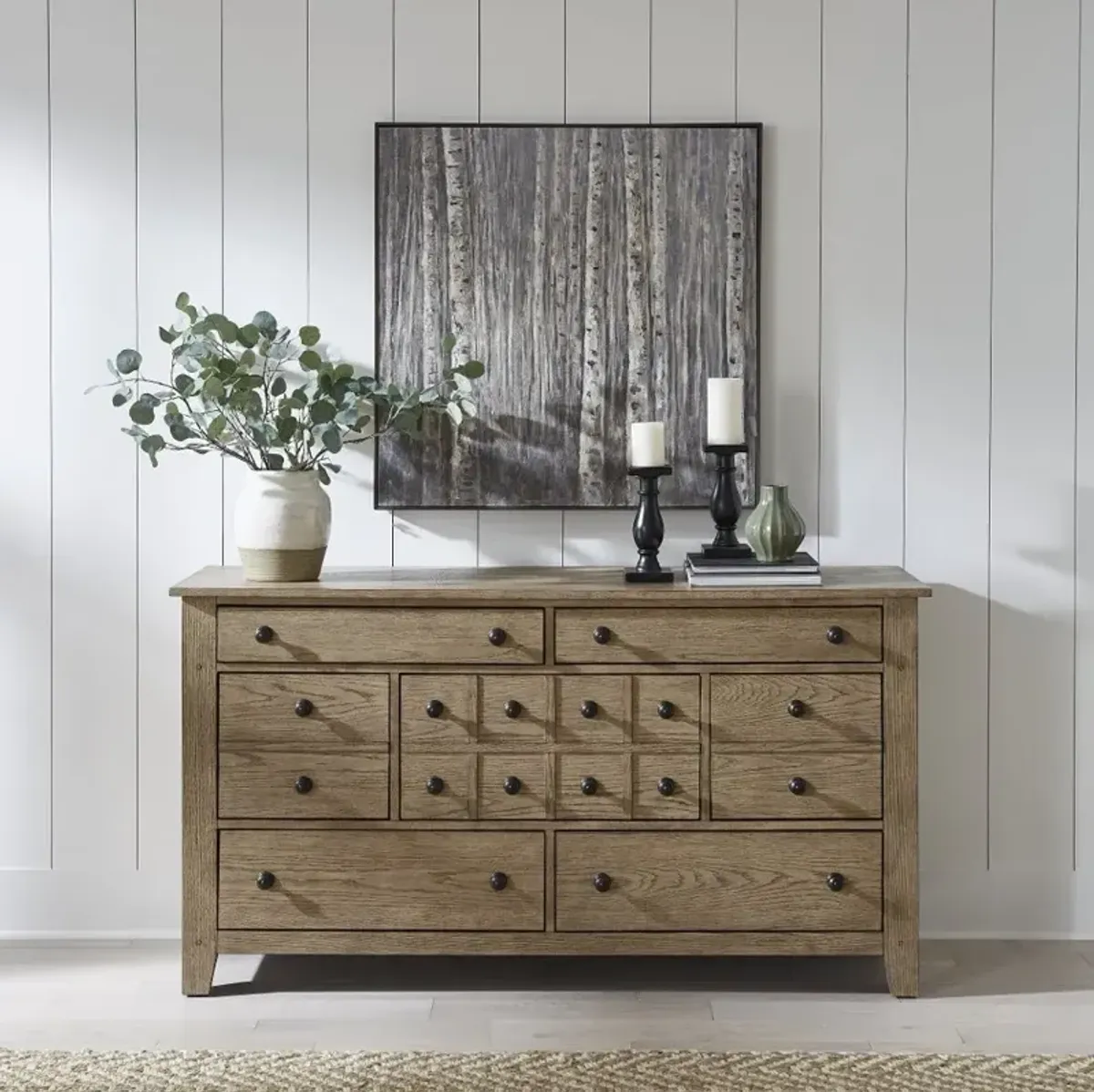 Grandpa's Cabin Light Brown Dresser