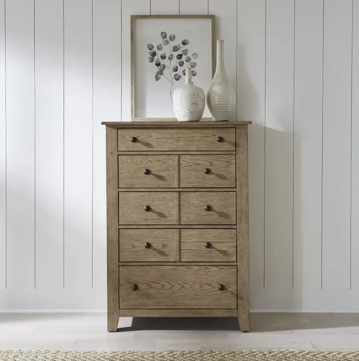 Grandpa's Cabin Light Brown Chest of Drawers