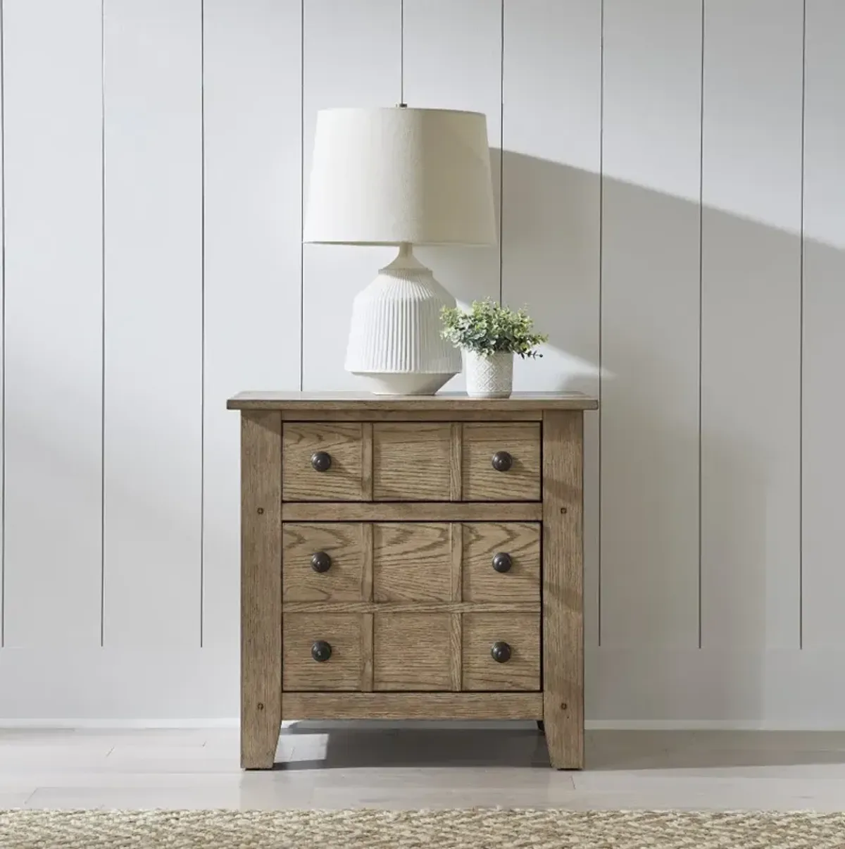 Grandpa's Cabin Light Brown Nightstand