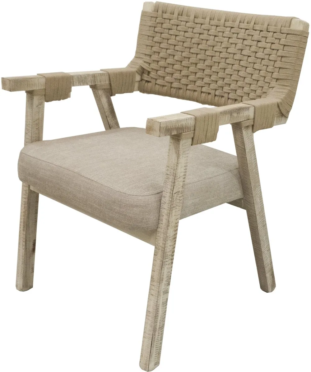 Torrance Warm Sand Square Back Dining Chair