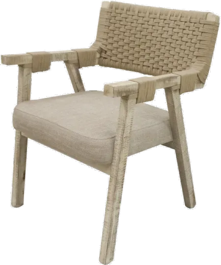 Torrance Warm Sand Square Back Dining Chair