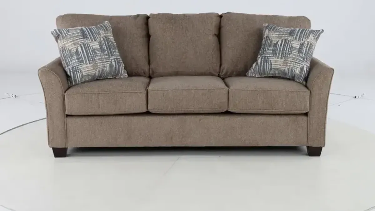 Tara Light Brown Sofa