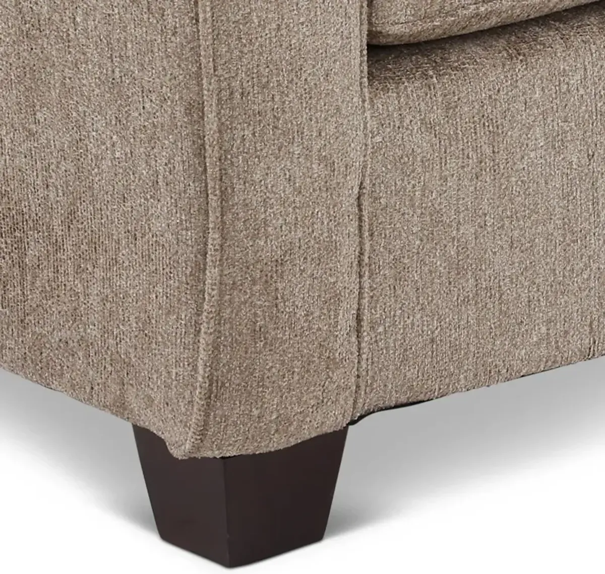 Tara Light Brown Loveseat