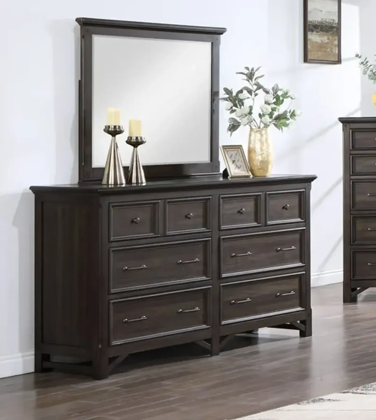 Stratford Brown Dresser