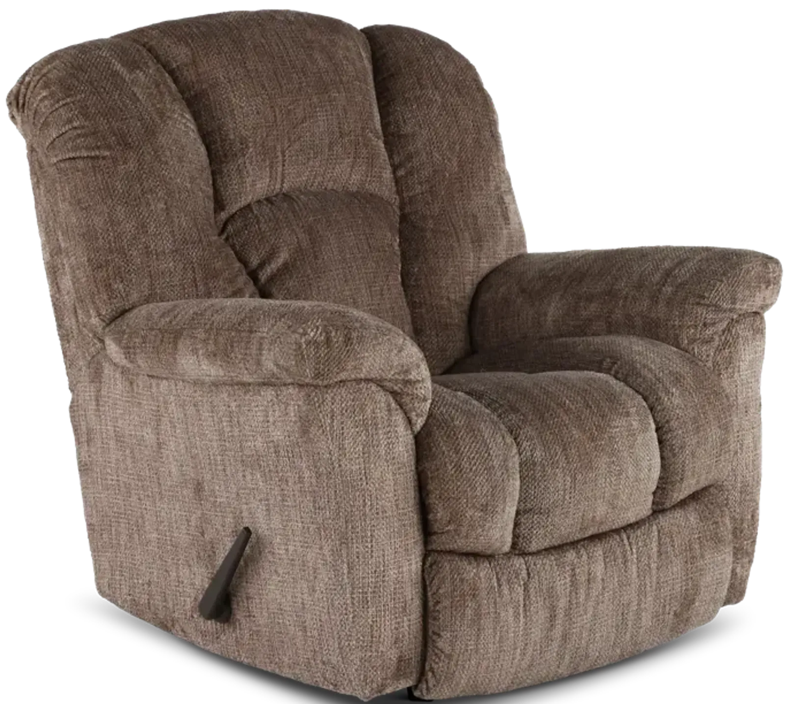 Equalizer Camel Brown Manual Rocker Recliner