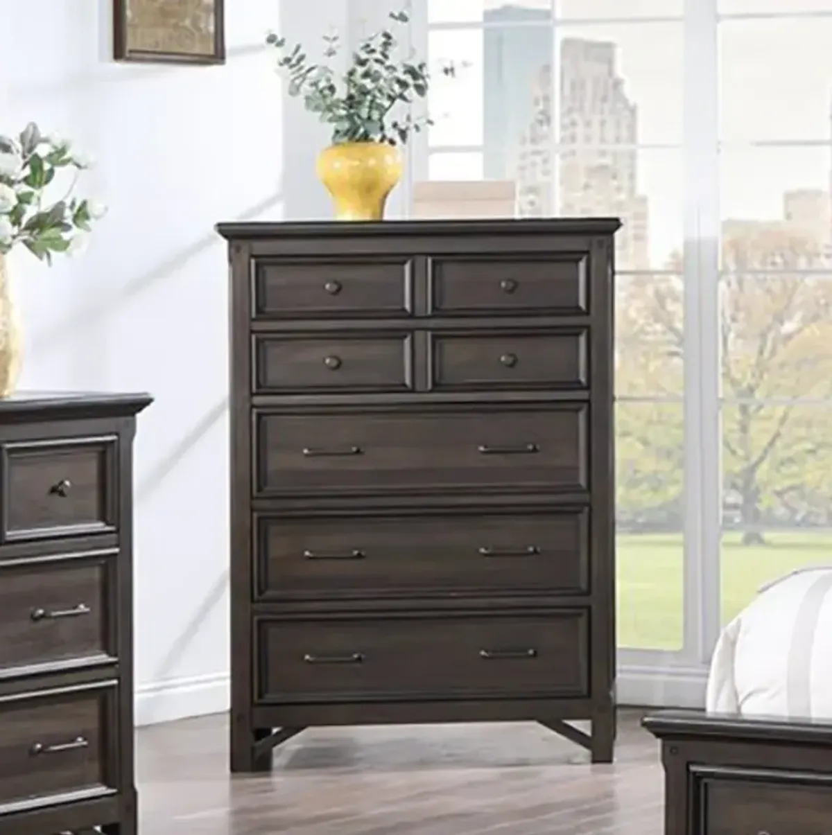 Stratford Brown Chest of Drawers