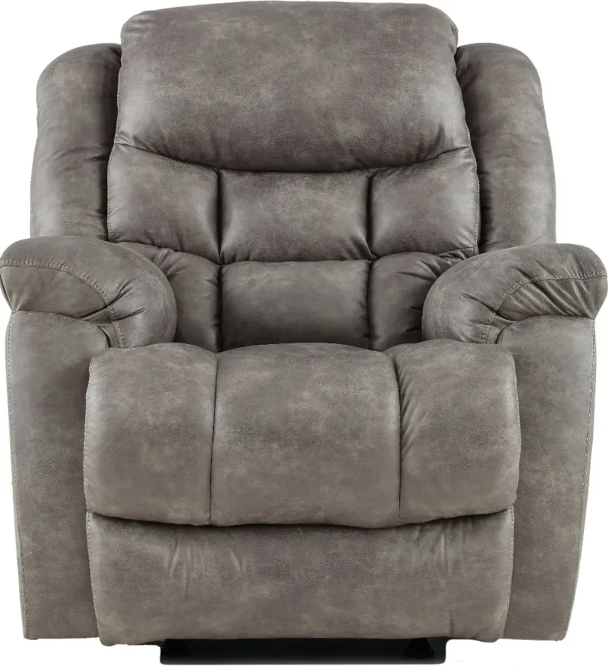 Blockbuster Pewter Power Rocker Recliner