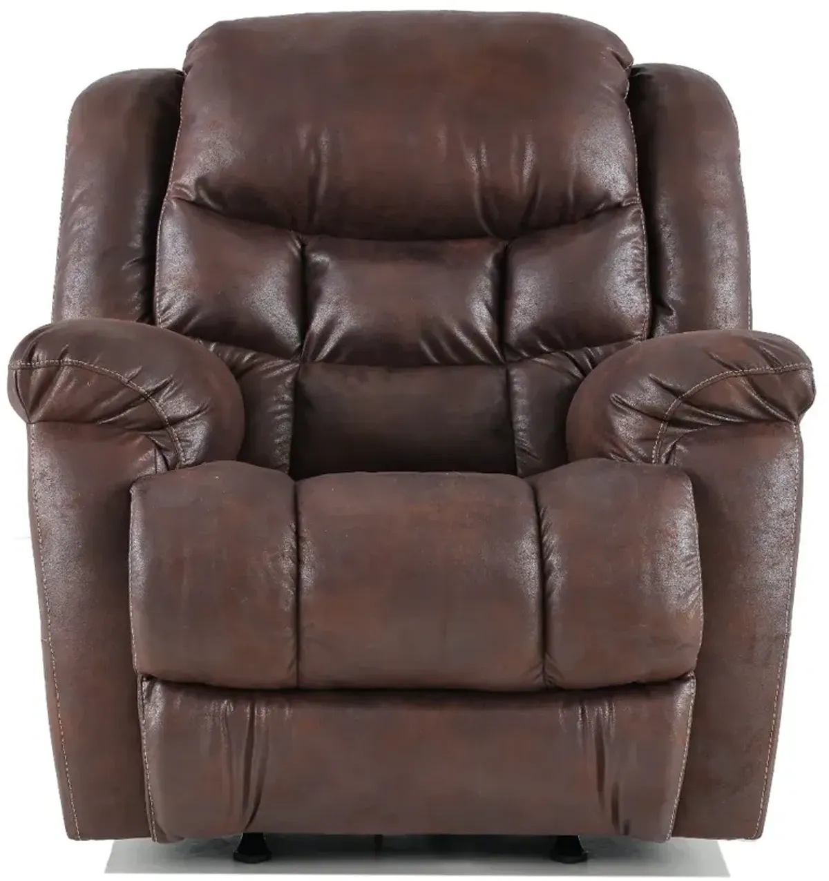 Blockbuster Brown Power Rocker Recliner