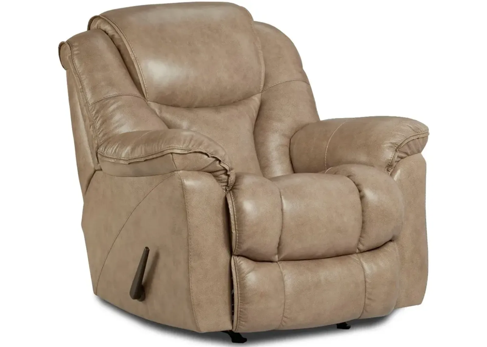 Sidewinder Stone Tan Rocker Recliner