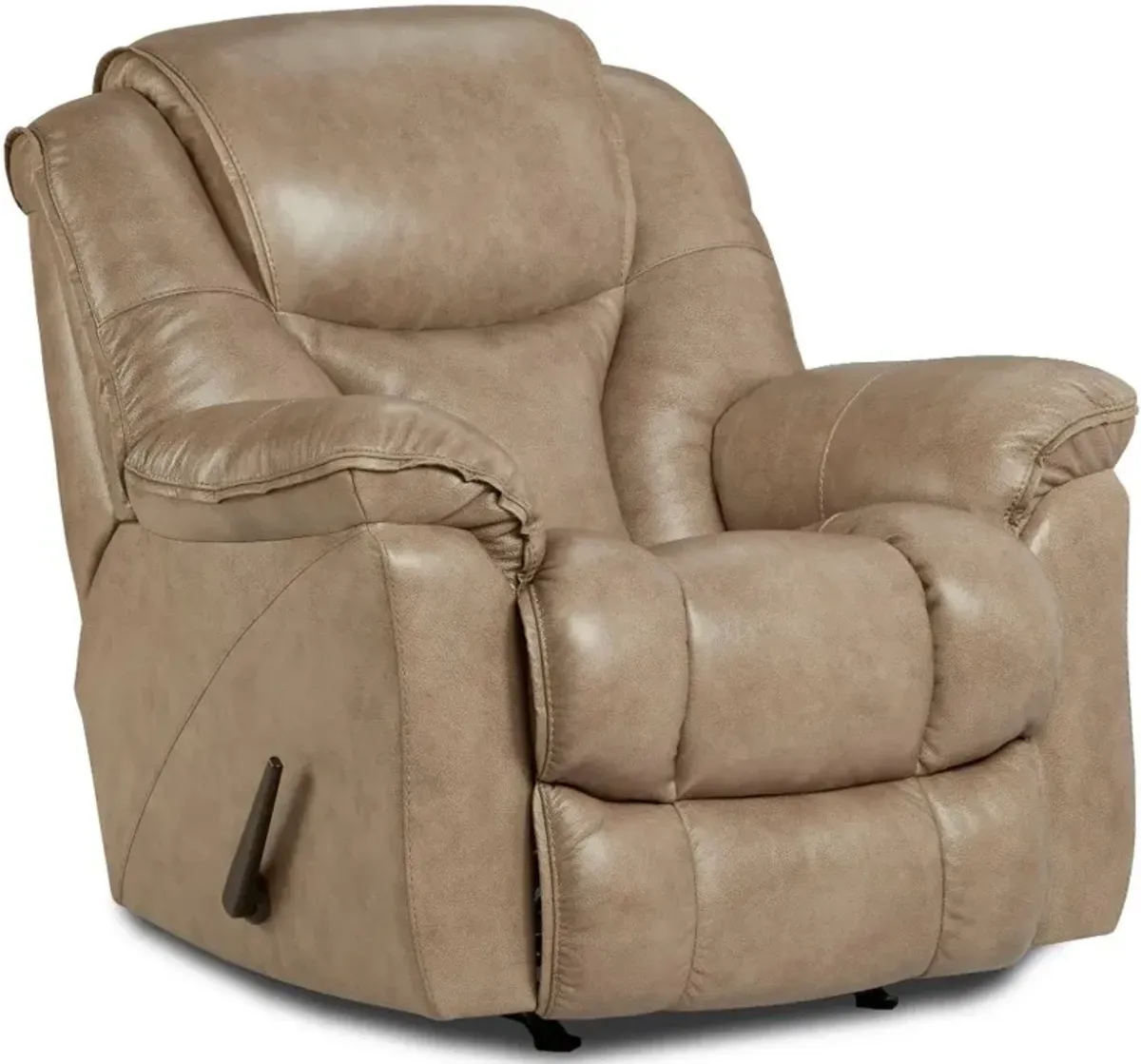 Sidewinder Stone Tan Rocker Recliner