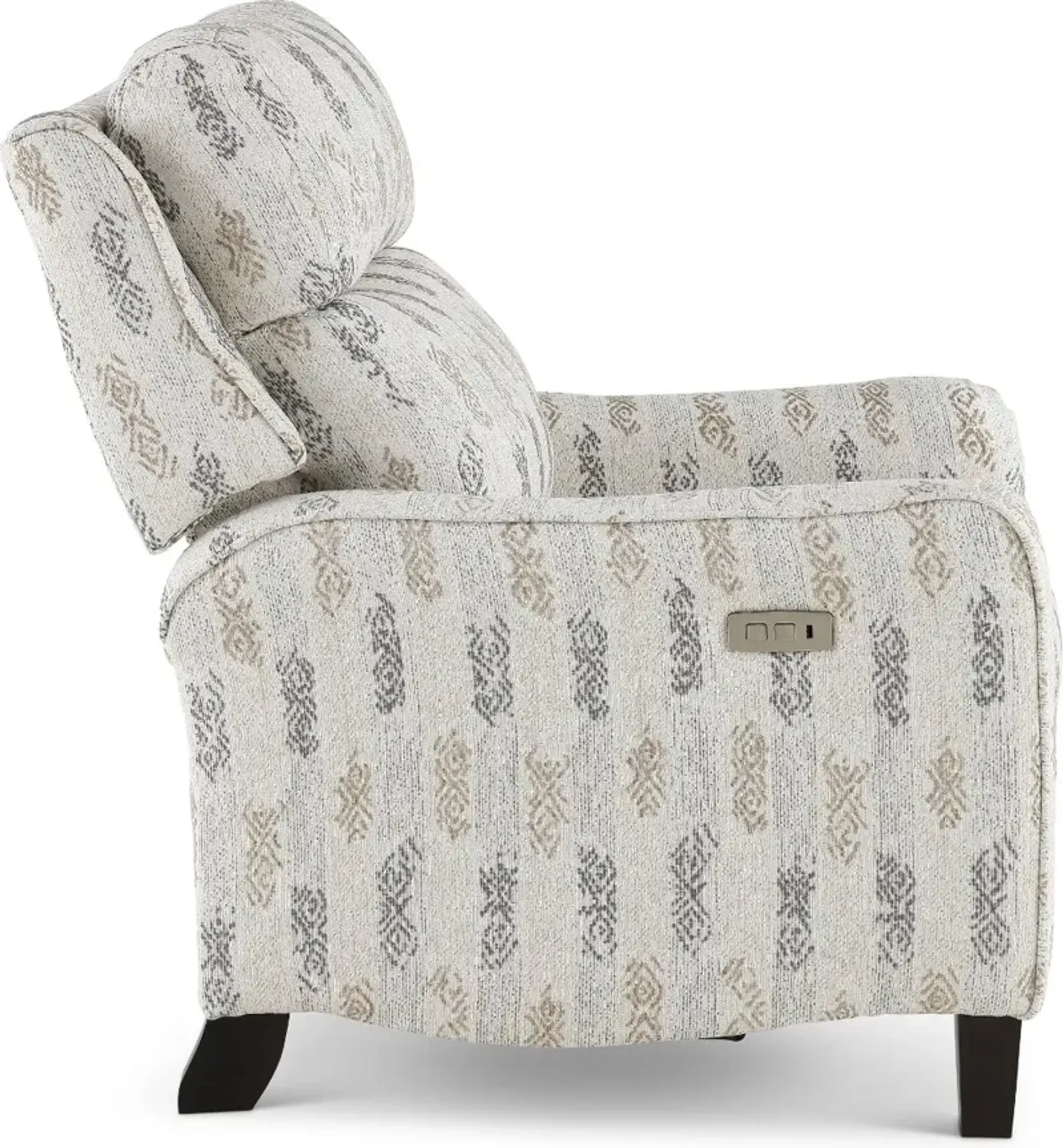 Legend Pebble White Printed Power Rocker Recliner Rc Willey | Furniture.com