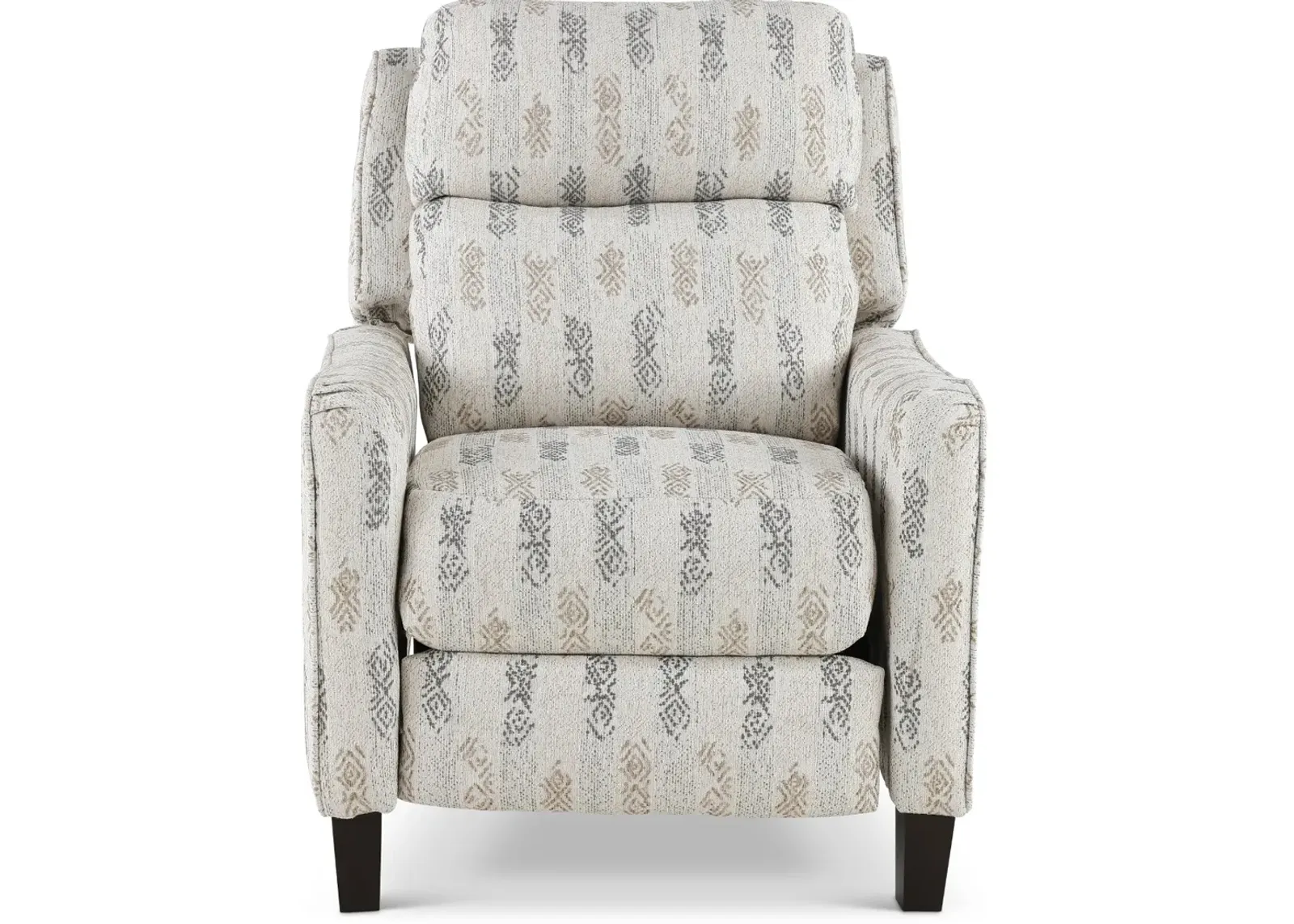 Legend Pebble White Printed Power Rocker Recliner