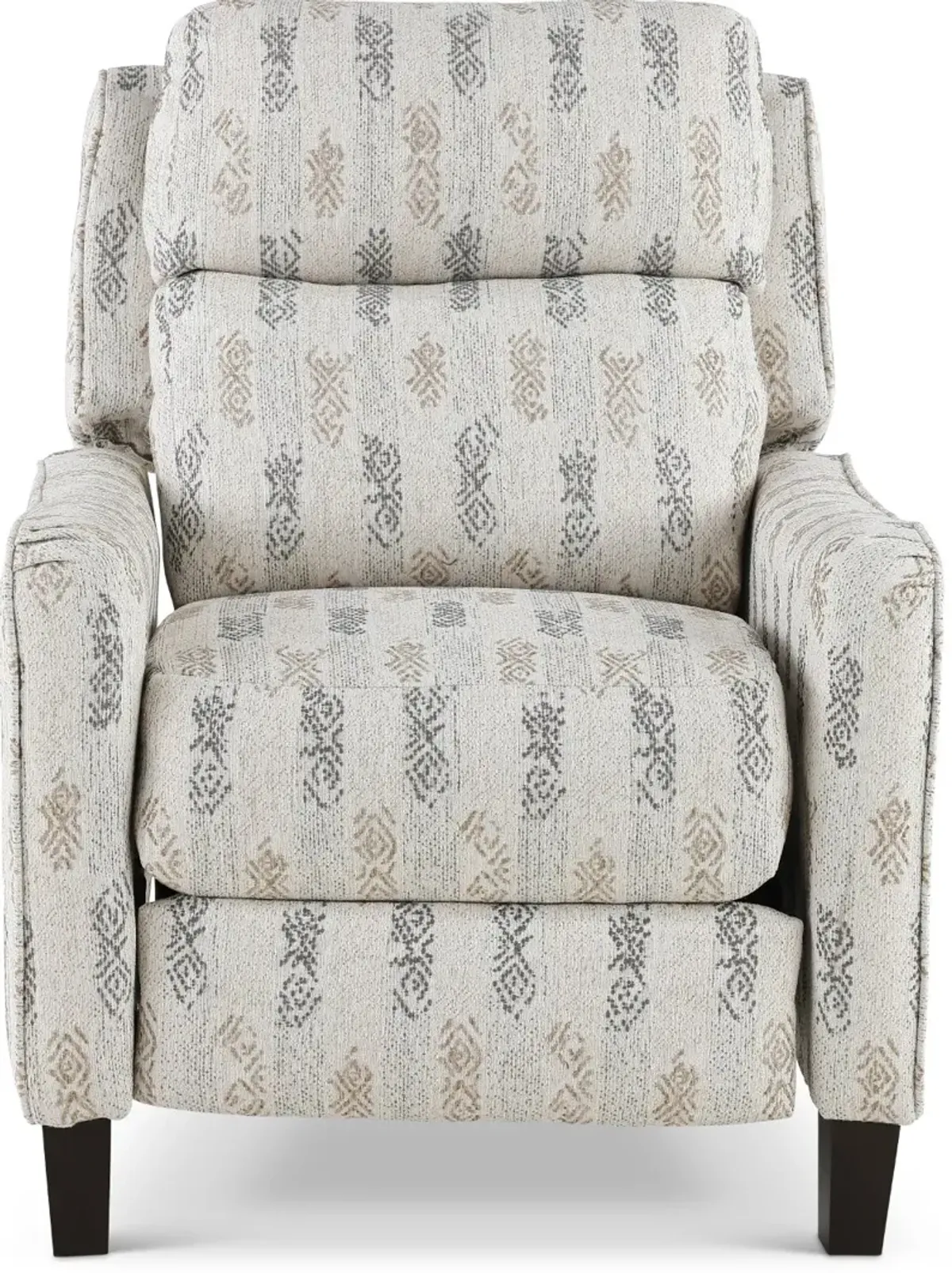 Legend Pebble White Printed Power Rocker Recliner