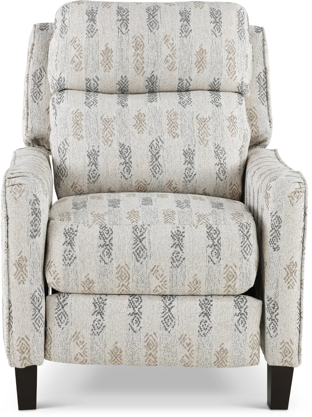 Legend Pebble White Printed Power Rocker Recliner