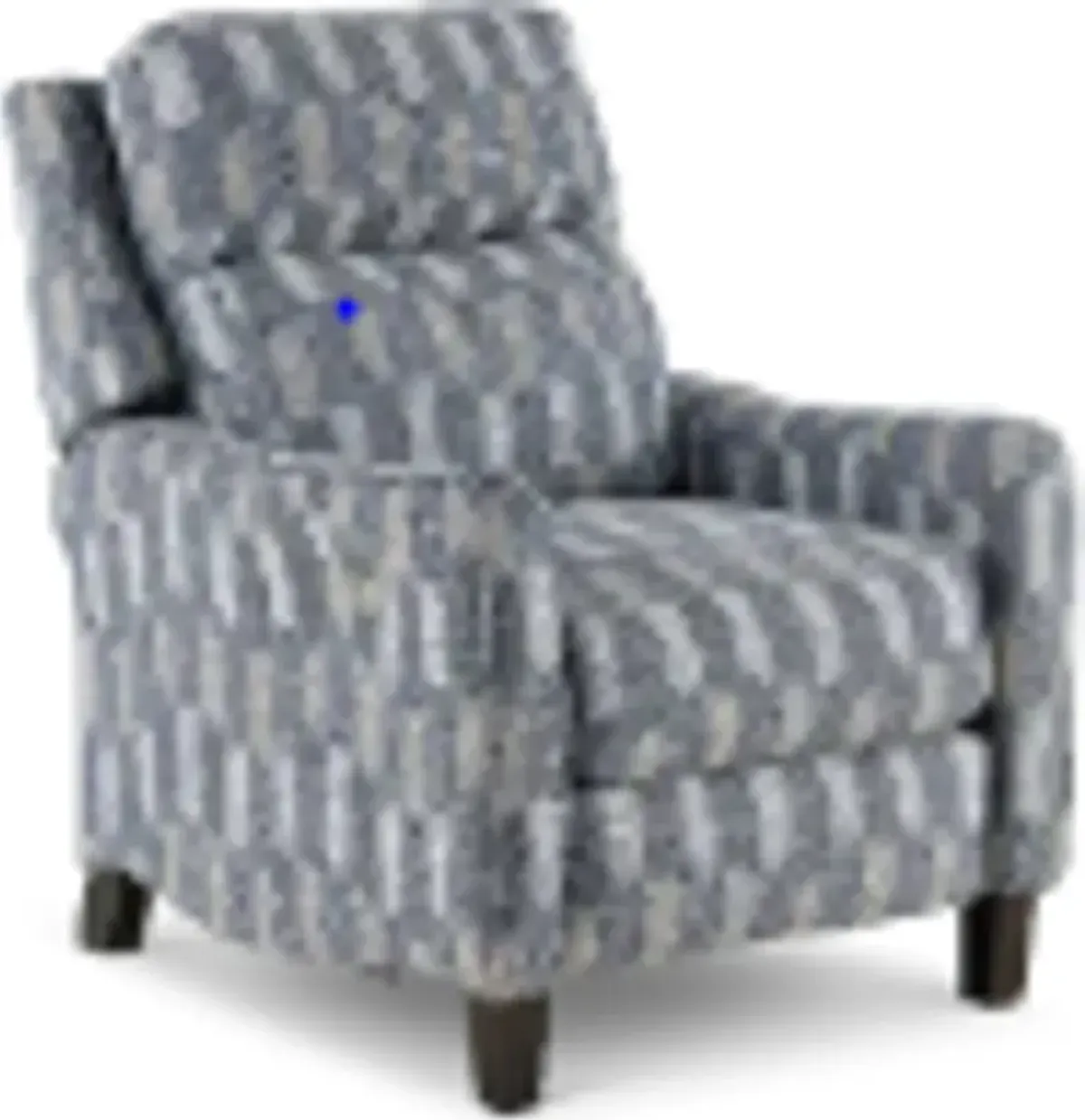 Legend Denim Blue Printed Power Rocker Recliner