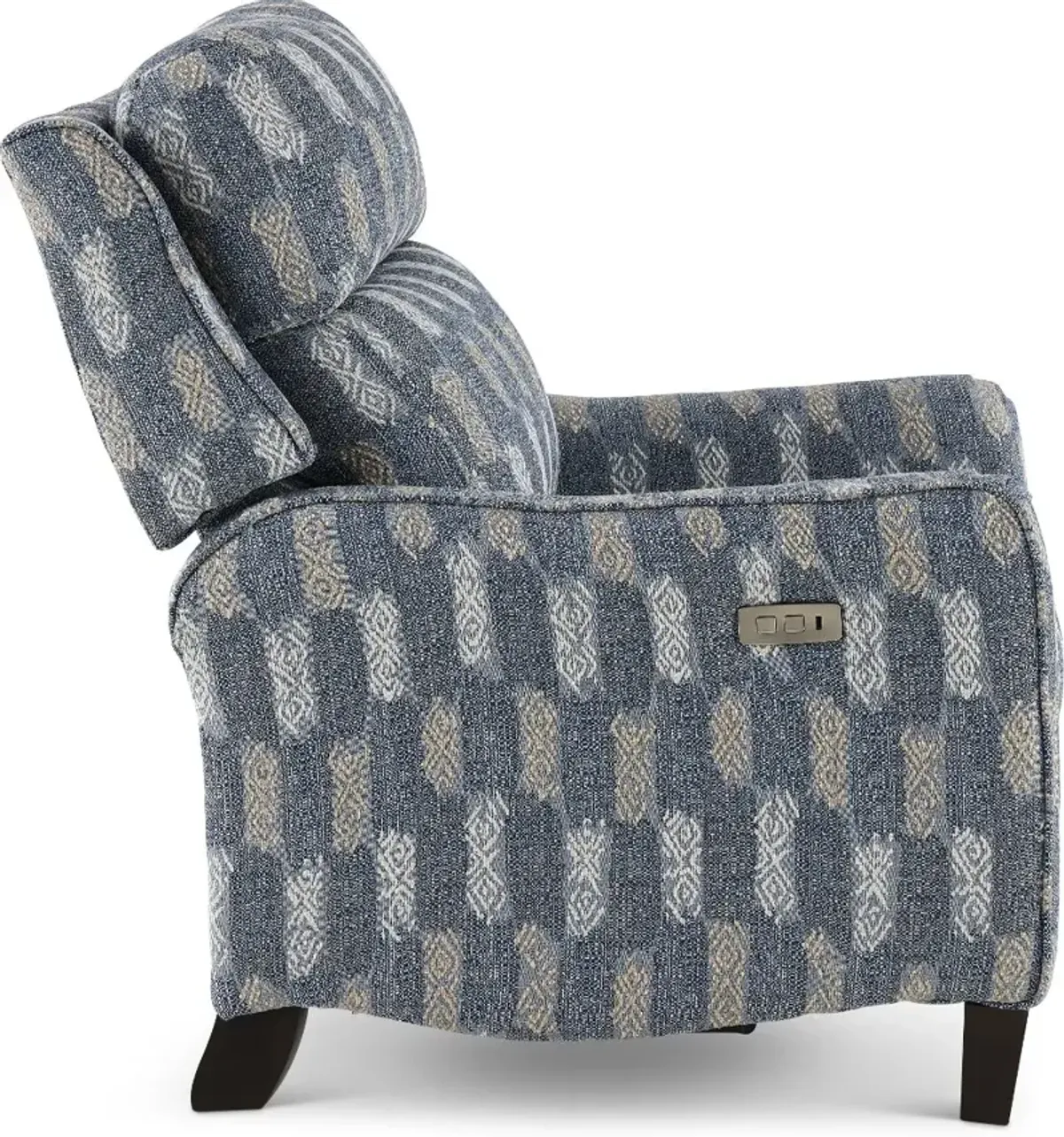 Legend Denim Blue Printed Power Rocker Recliner