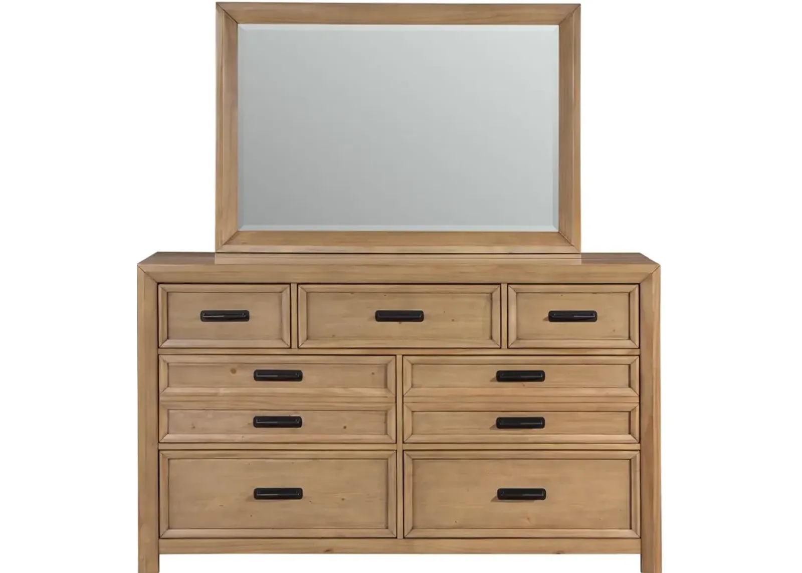 Brayden Light Brown Dresser