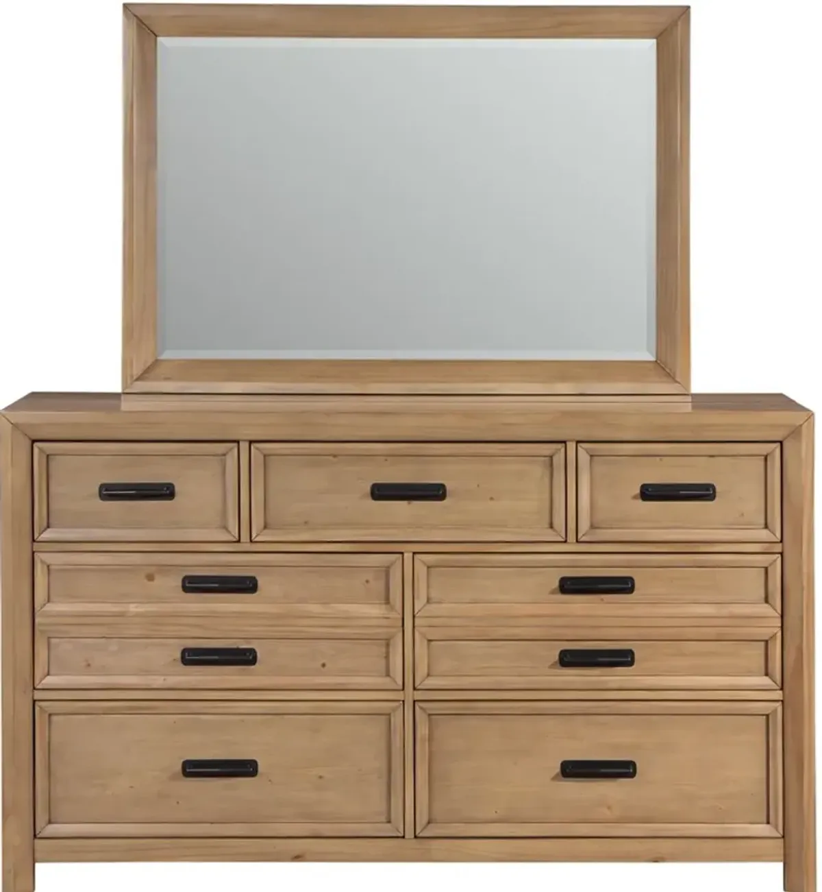 Brayden Light Brown Dresser