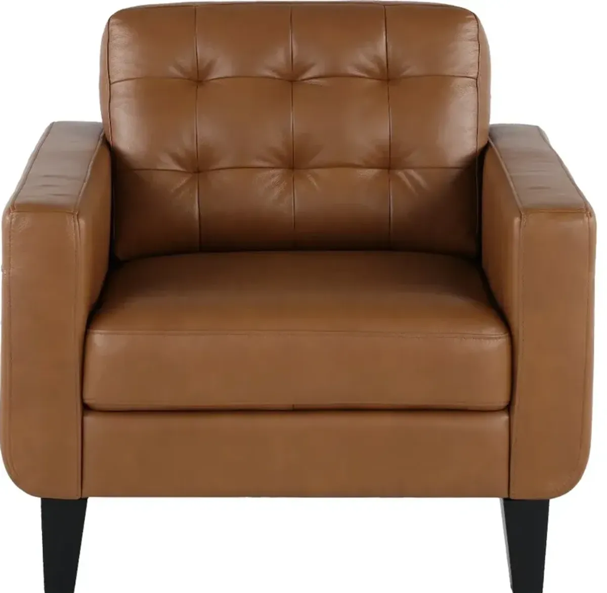 Cameron Brown Leather Chair