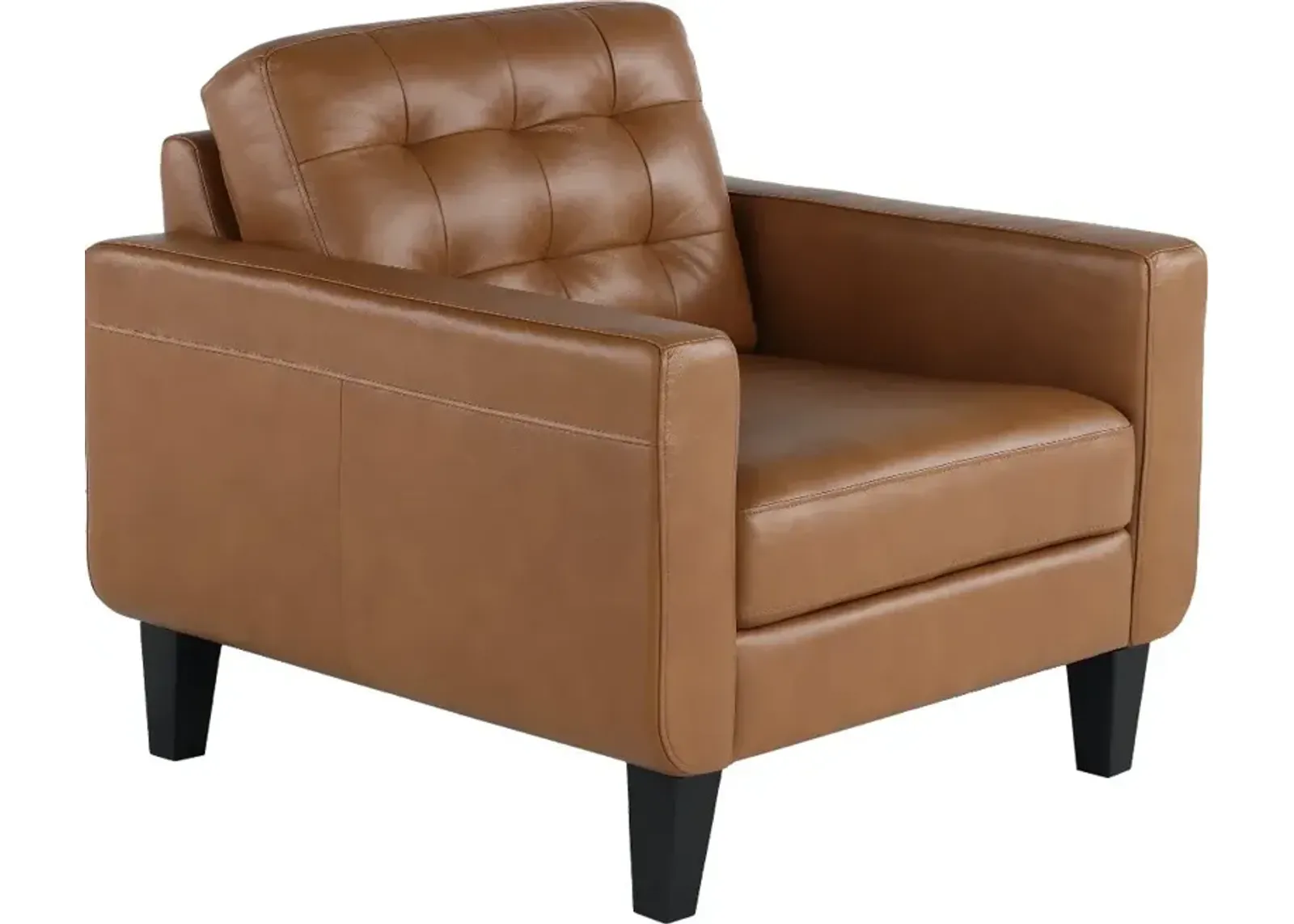 Cameron Brown Leather Chair