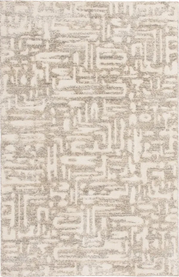 Stonington 5 x 8 Armonia Abstract Cream Area Rug