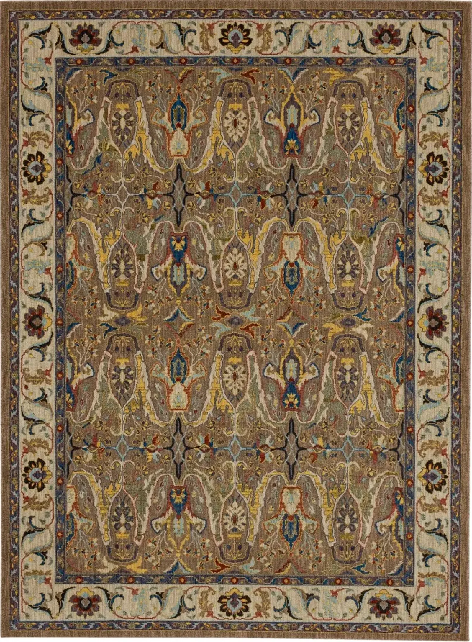 Pandora 8 x 11 Envy Taupe Area Rug