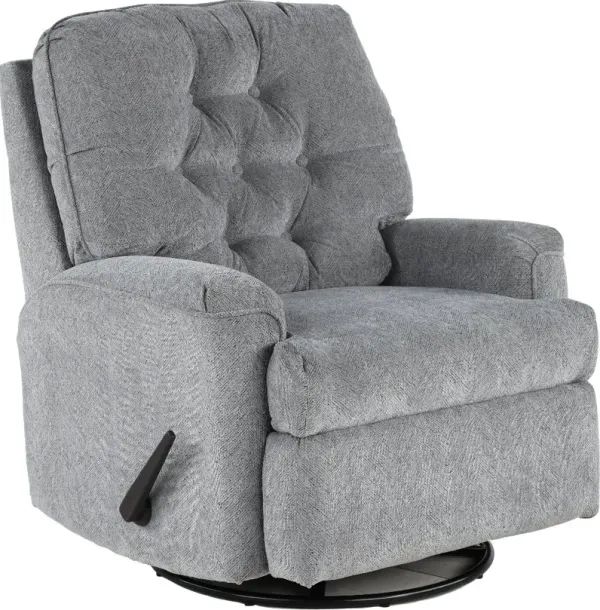 Cassidy Gray Swivel Glider Recliner