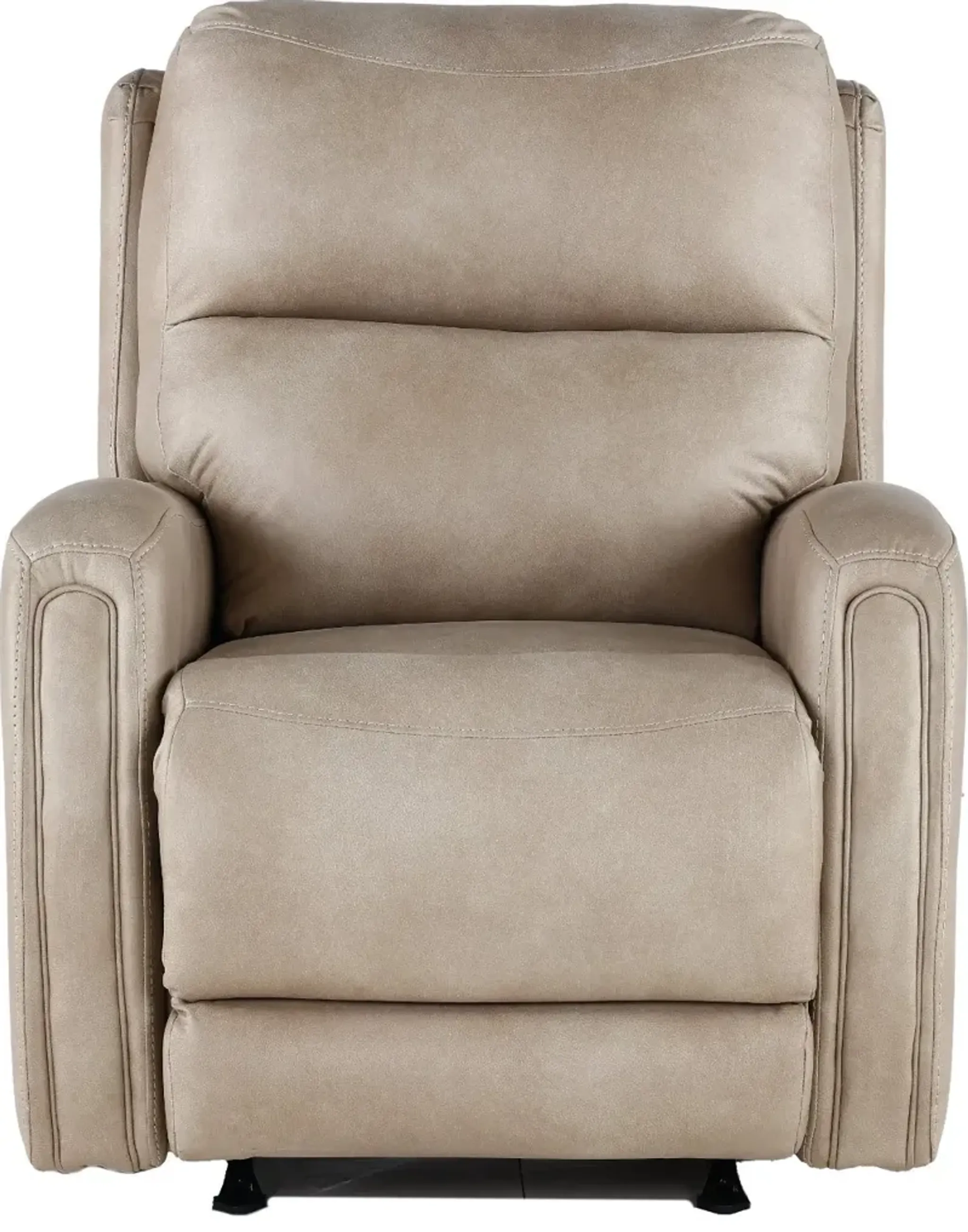 Asher Buff Beige Power Rocker Recliner Rc Willey | Furniture.com