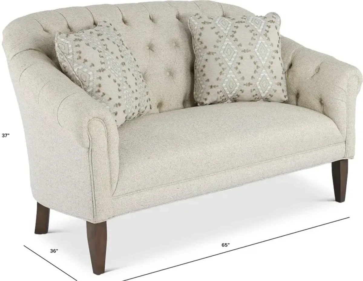 Paula Deen Beige Settee