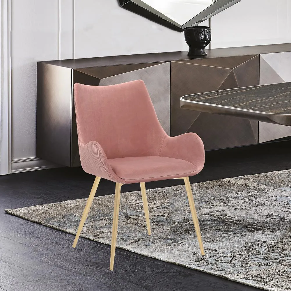 Avery Pink Dining Room Chair