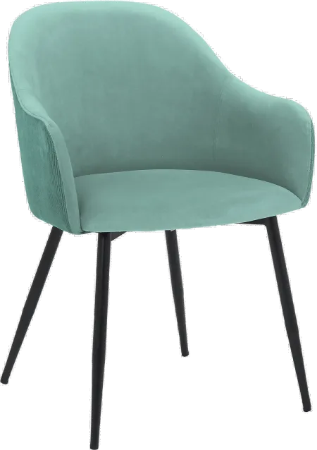 Pixie Teal Dining Room Arm Chair