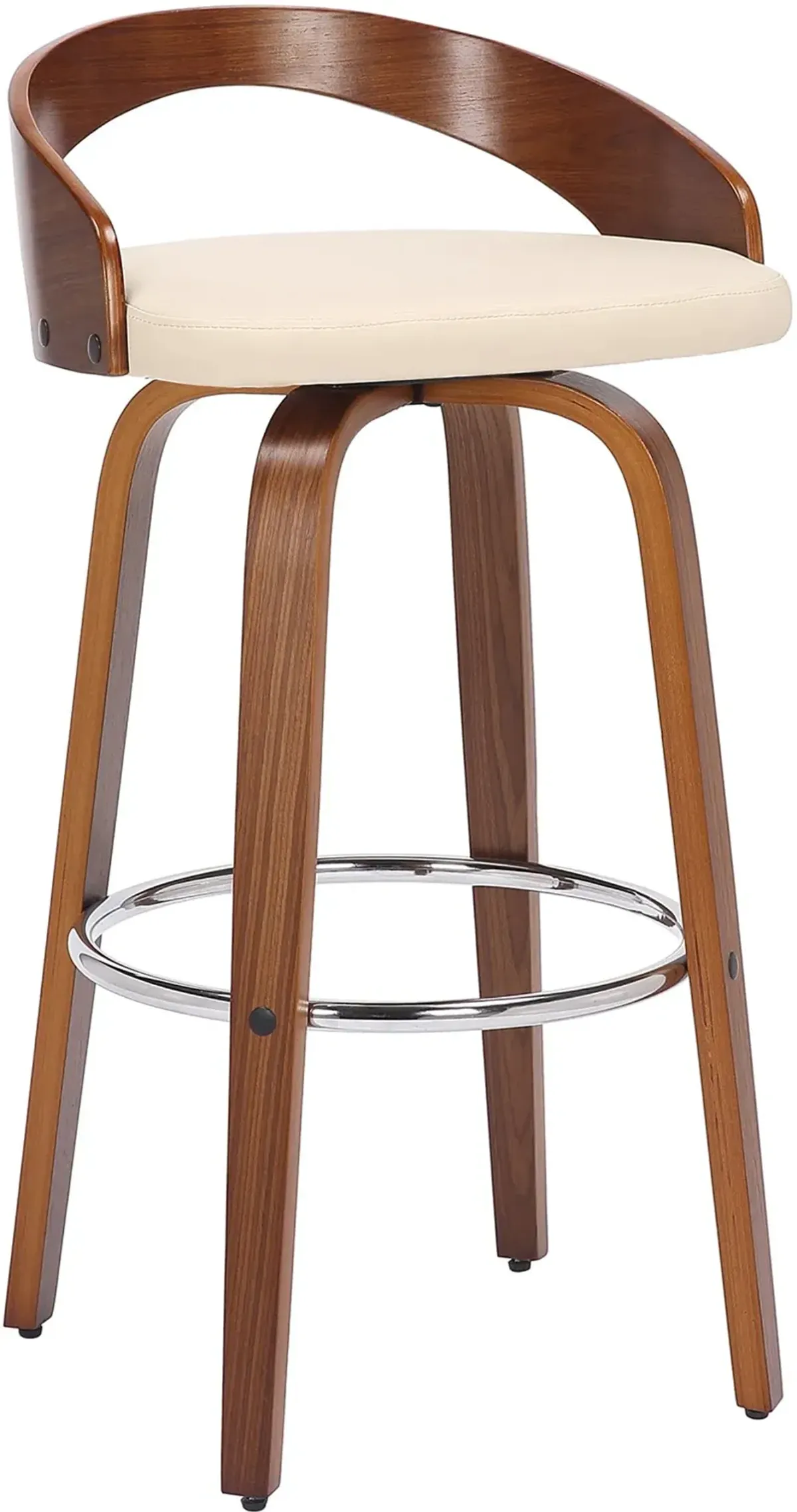 Sonia Cream Swivel Bar Stool