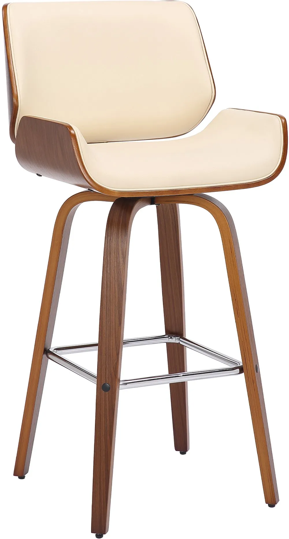 Tyler Cream Swivel Counter Height Stool