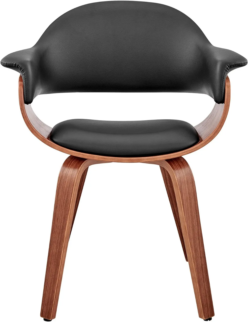 Adalyn Black and Walnut Dining Room Chair