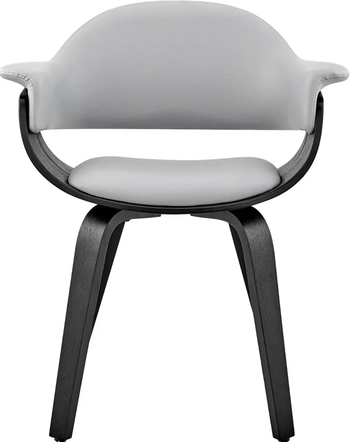 Adalyn Gray and Black Dining Room Chair