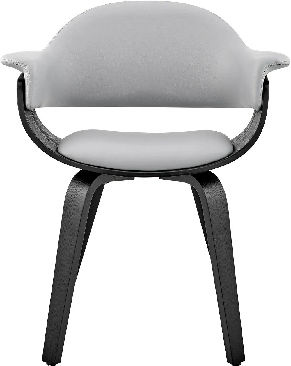 Adalyn Gray and Black Dining Room Chair