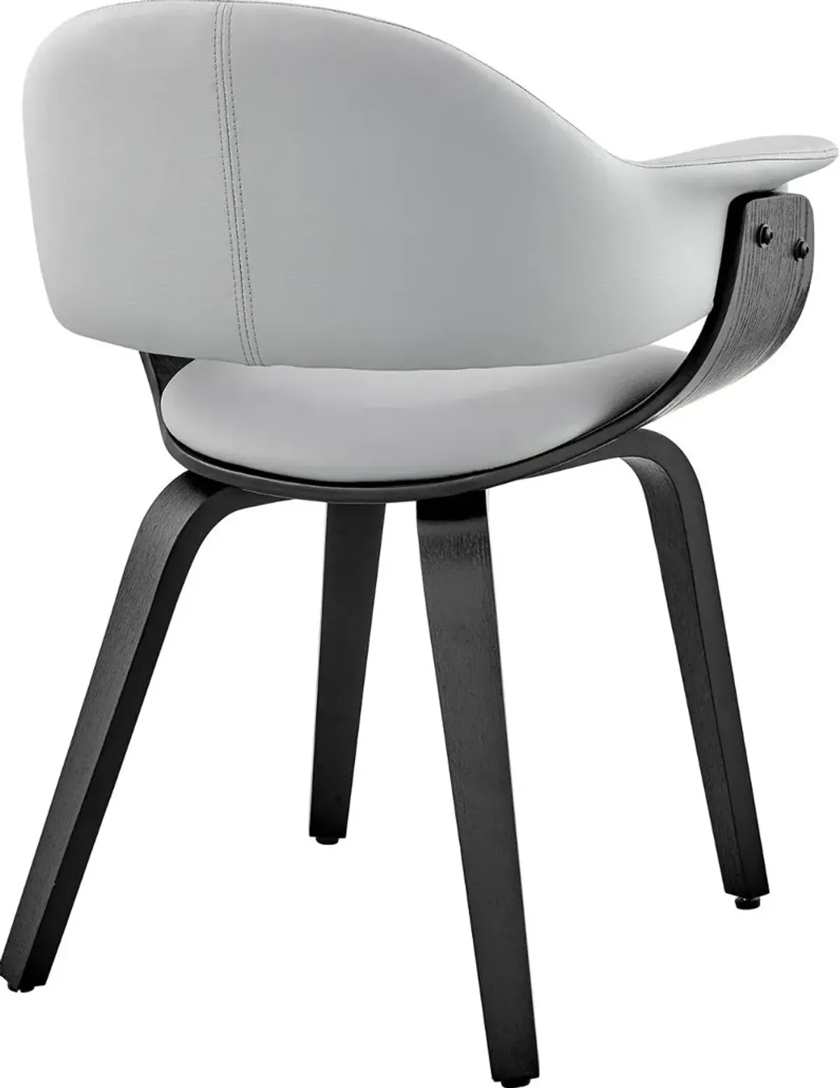 Adalyn Gray and Black Dining Room Chair