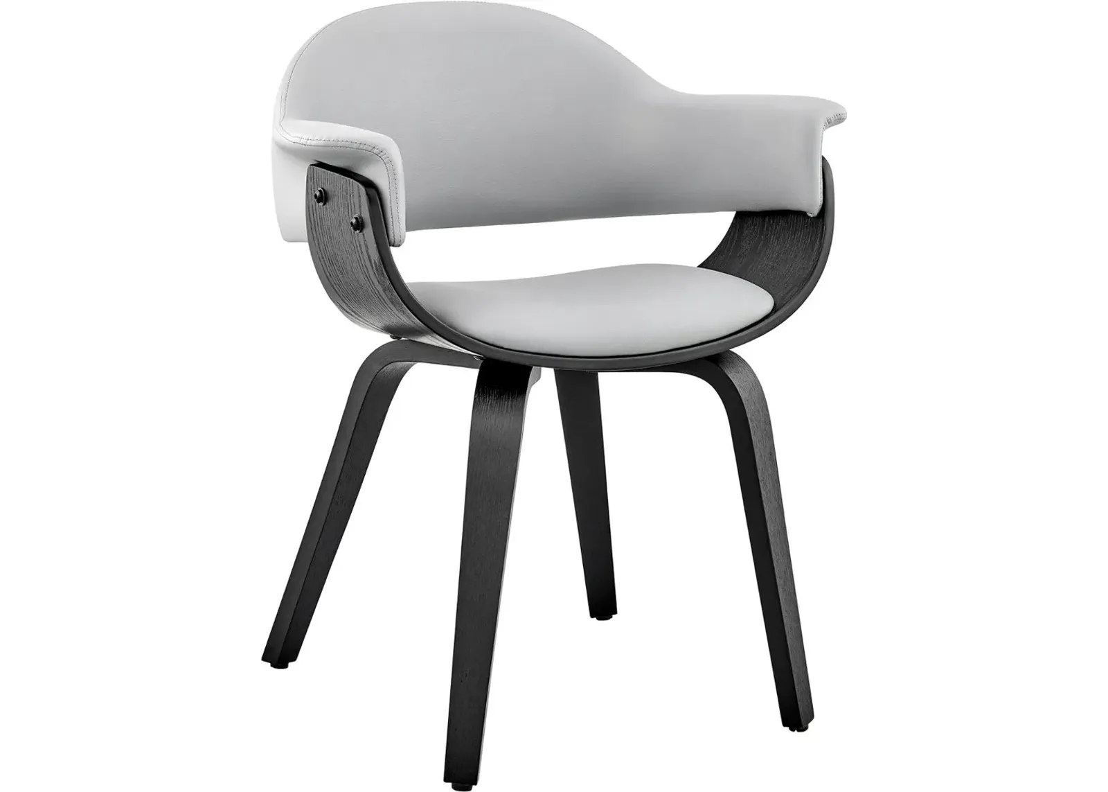 Adalyn Gray and Black Dining Room Chair