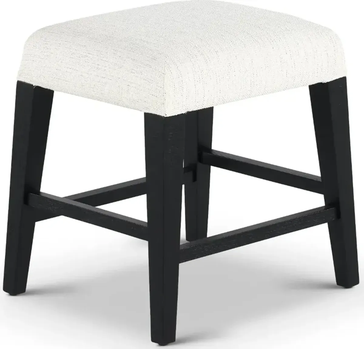 Callahan Domino Black and Cream Stool