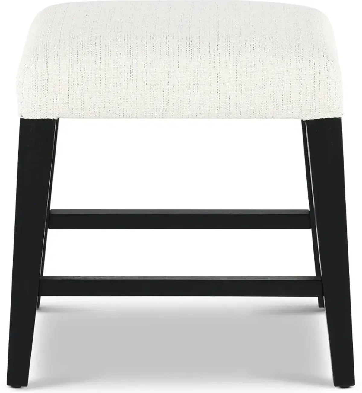 Callahan Domino Black and Cream Stool