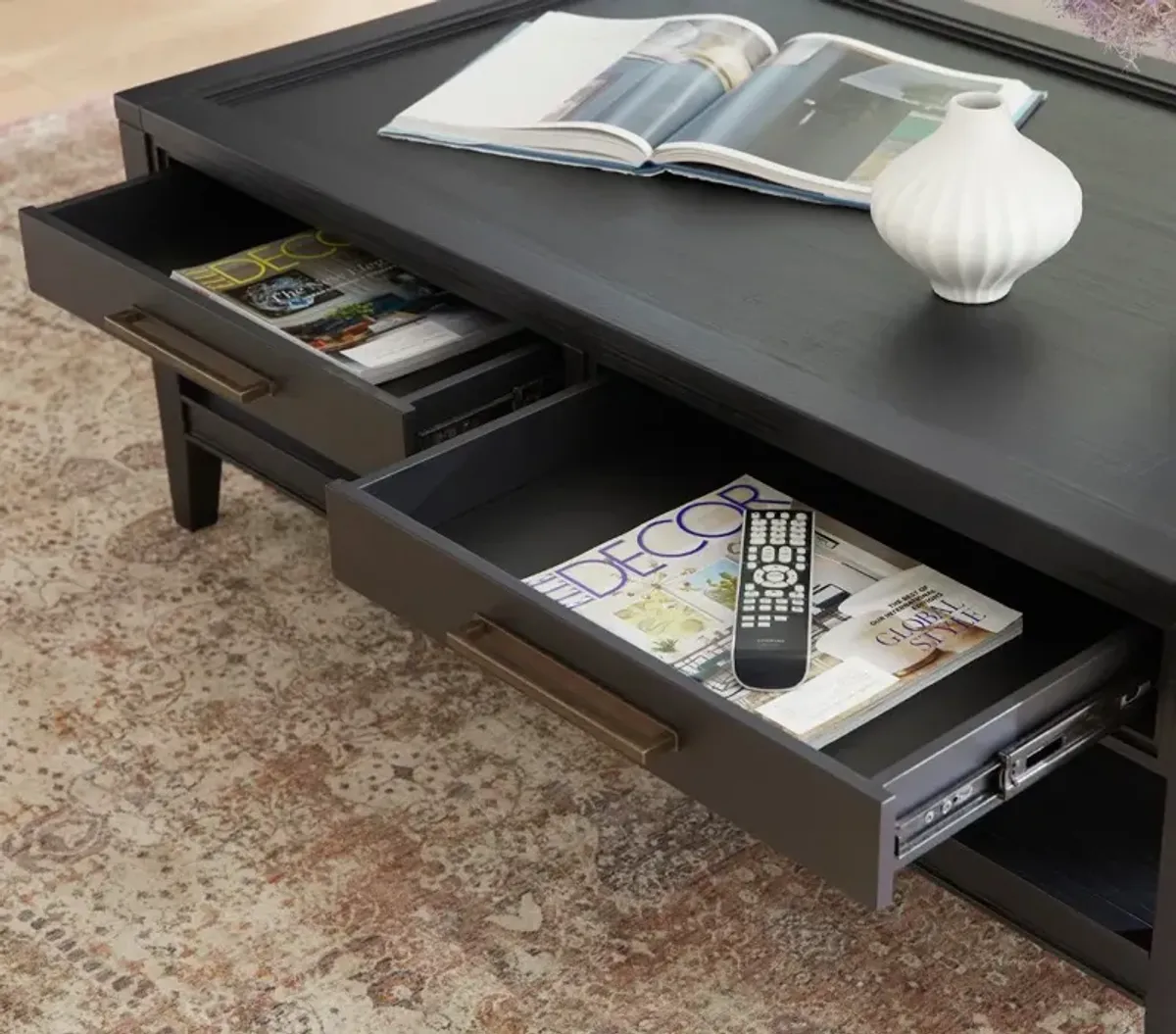 Callahan Black Coffee Table