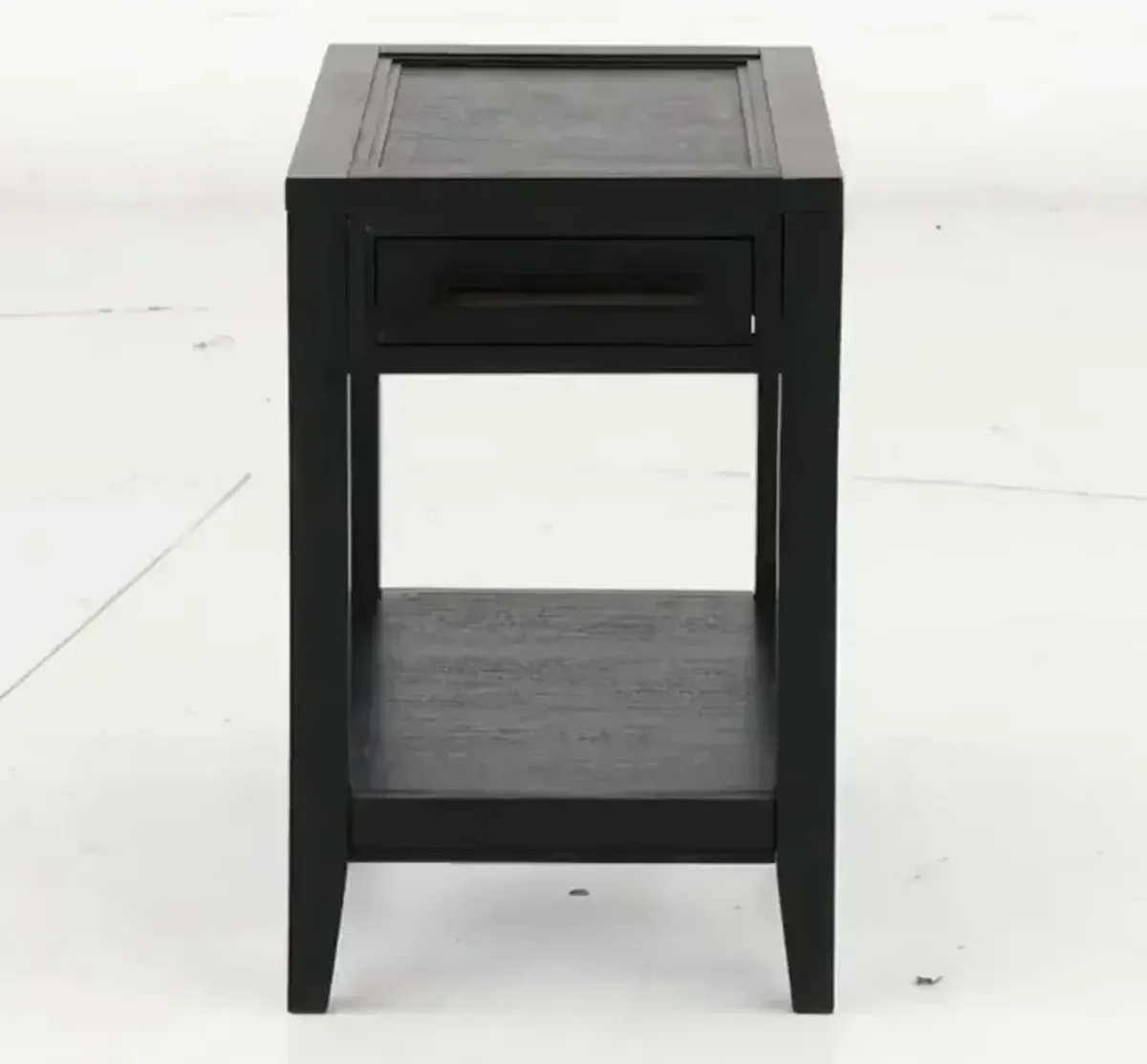 Callahan Black Chairside Table