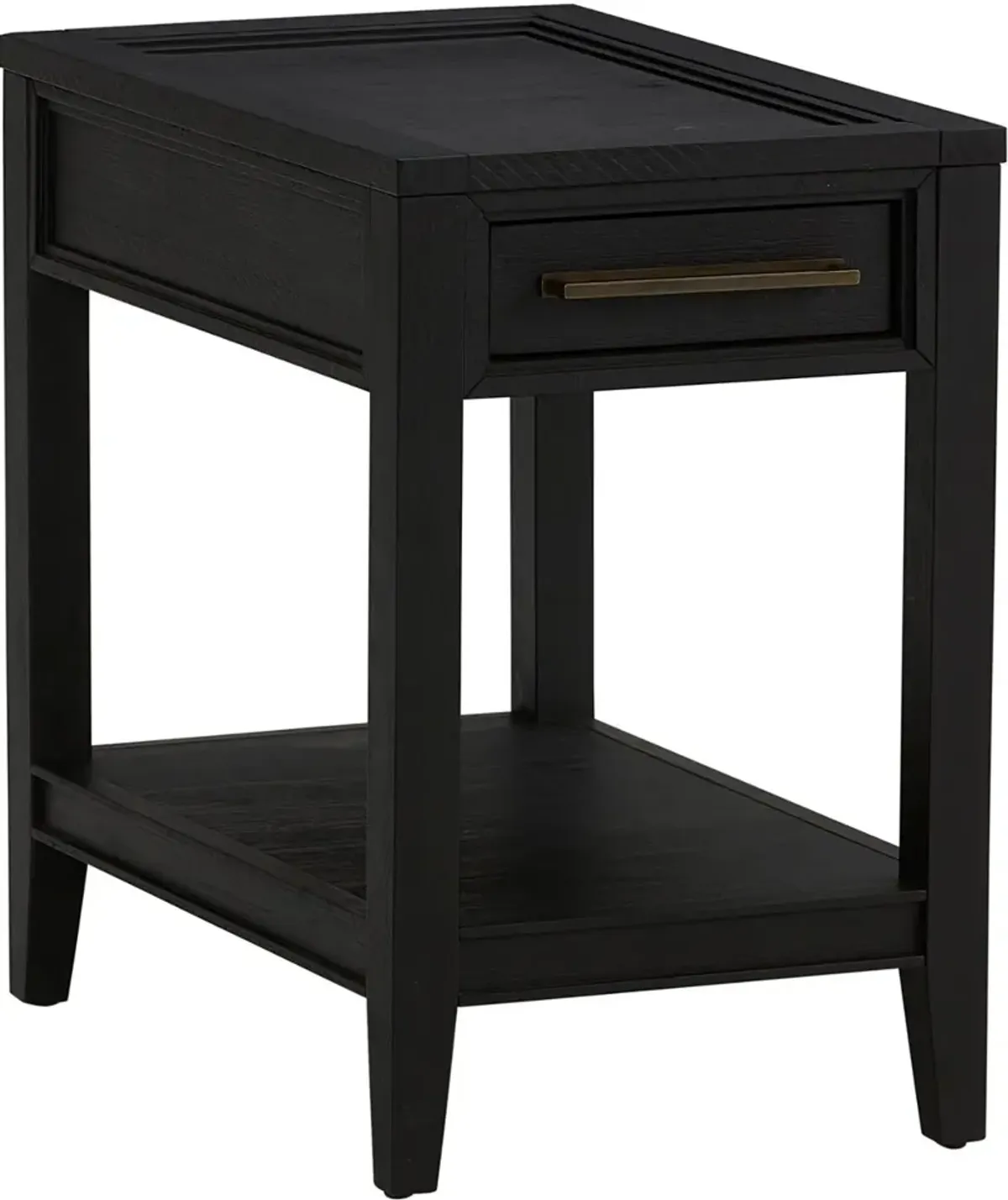 Callahan Domino Black Chairside Table